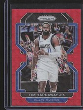 Tim Hardaway Jr 2021-22 Panini Prizm Red Wave SP #70 Mavericks