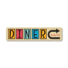 Diner Metal Sign