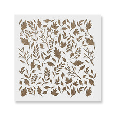 Fall Leaves Craft Stencil - Durable  Reusable Mylar Stencils