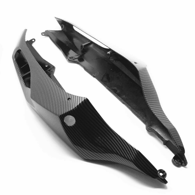 ゆう For KAWASAKI NINJA ZX14R ZX14 2006-2020 Carbon Fiber Rear Side