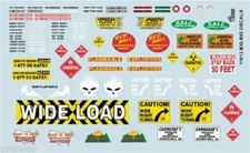 Gofer Racing 11012 x 1/24-1/25 Big Rig Logos decals 