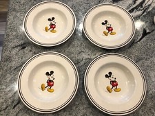 Vintage Disney Mickey Mouse Bowls