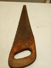 VINTAGE CARPENTER'S HAND  SAW SUPERIOR WARRANTED 