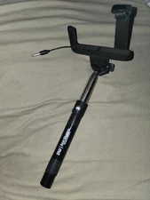 JETech U-Shape Battery Free Selfie Stick with Mount Holder - Black