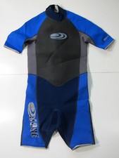 Jobe Sports 100 Neoprene Blue Black Grey Warm Beach Swim Shorty Wet Suit Men M