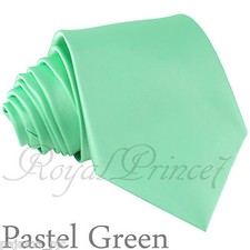 New Men's Pastel Green SelfTie Neck tie Tie Formal Party Wedding Prom 100DDD