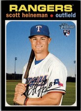 2020 Topps Heritage #605 Scott Heineman RC - BB