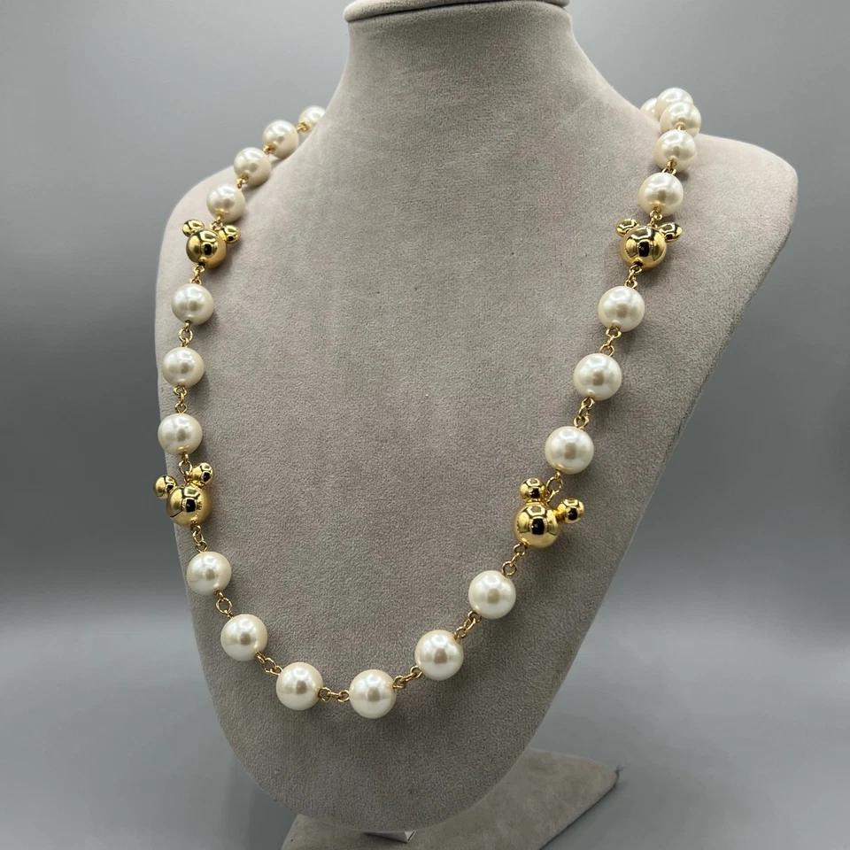 Collar Napier X Disney Vintage perlas de imitación Foto 4 de 4