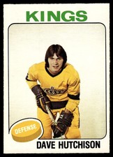 1975-76 O-Pee-Chee Vintage Hockey Dave Hutchison RC #390 VIEW SCAN