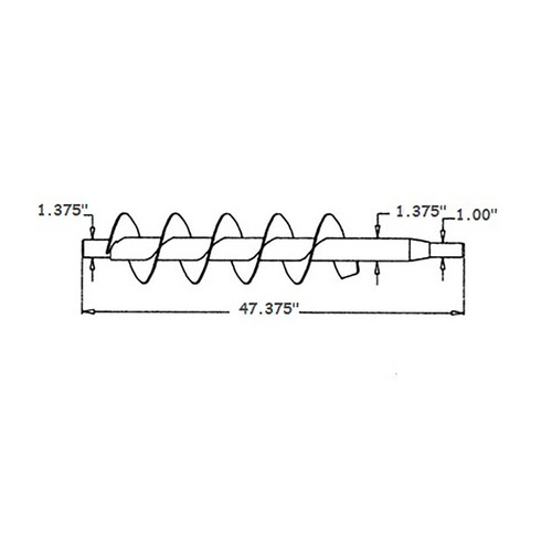 Grain Bed Auger Wood Board Part #193414C2 For Case IH Combines (1660, 1680, 1688, & More) 7 thumbnail image