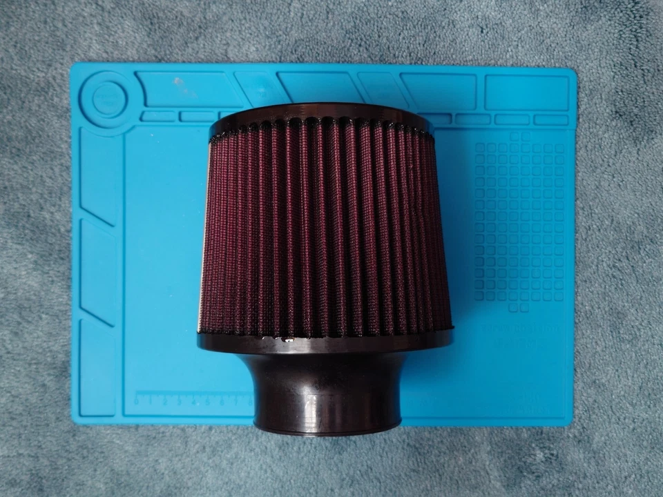 Filtro de aire Mishimoto Powerstack 3" entrada / 5" longitud MMAF-3005S Foto 3 de 4