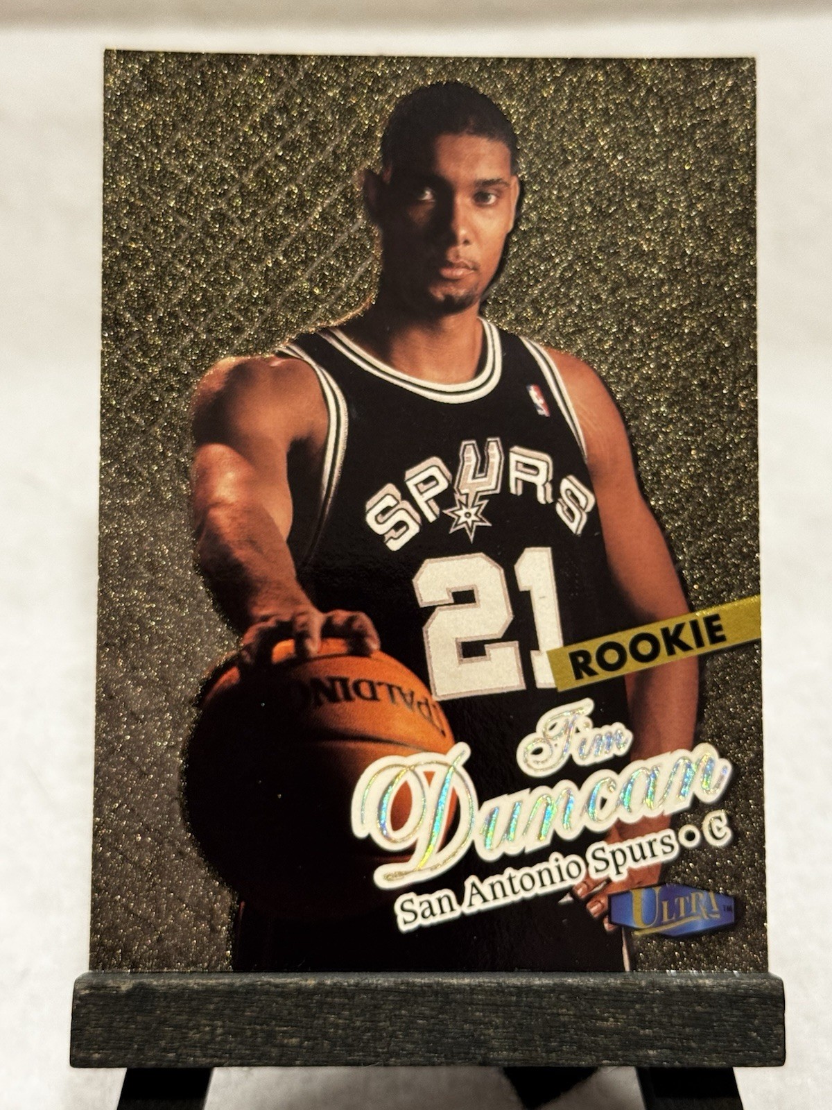 1997-98 FLEER ULTRA Gold Medallion TIM DUNCAN Rookie RC #131G