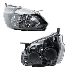 Scheinwerfer Rechts Schwarz mit Motor Für 14-20 Ford Transit Tourneo Custom V362