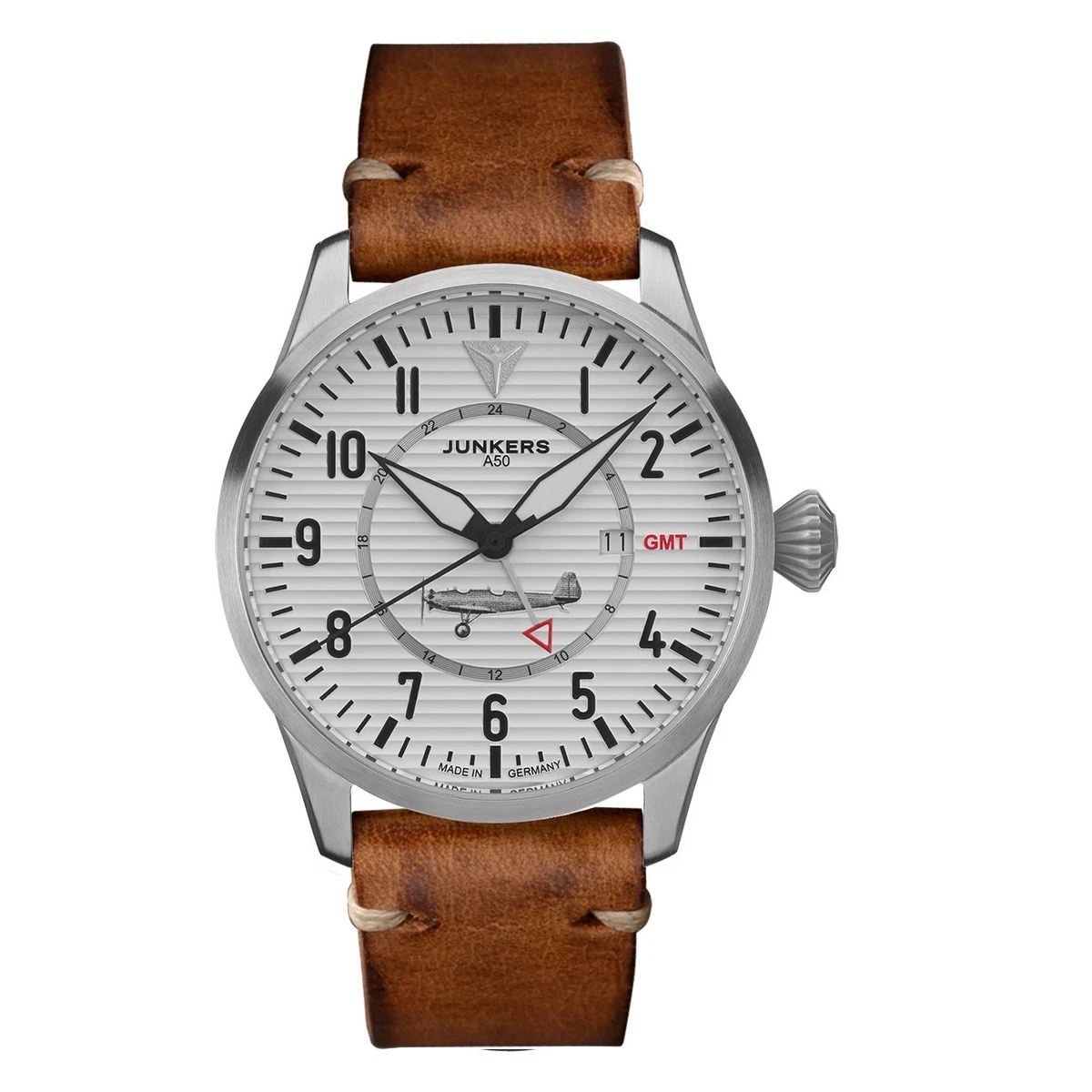Junkers Eurasia 9.59.01.01 Men's Watch 40 mm Blue Made in