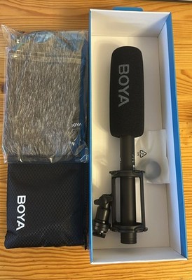 BOYA BY-BM6060 Super-Cardioid Condenser XLR Shotgun Microphone