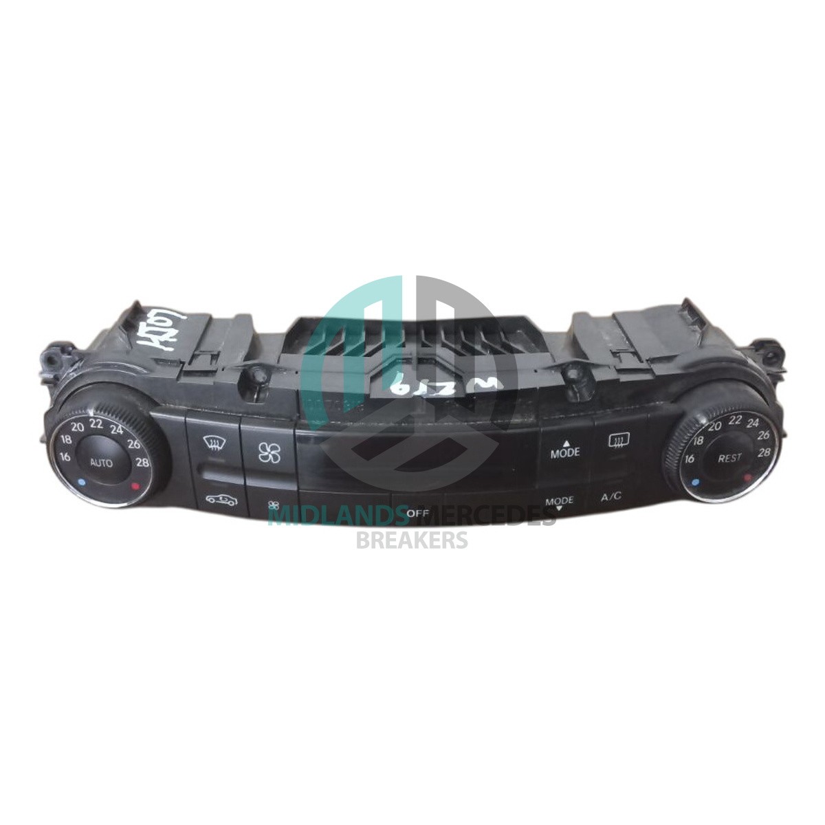 MERCEDES-BENZ CLS Class C219 Climate Control Panel A2198300985
