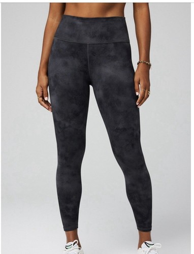 Fabletics High-Waisted Powerhold 7/8 Legging | Onyx Smudge | XS - Picture 2 of 8