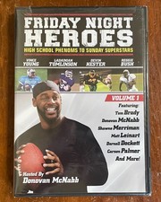 Friday Night Heroes Volume 1 DVD NEW Donovan McNabb Earl Mann Tom Brady
