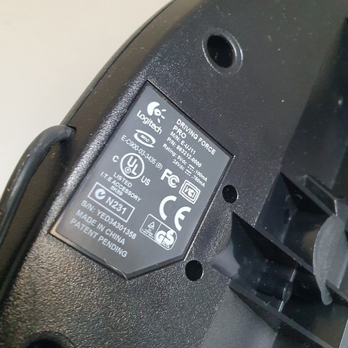 Logitech Driving Force Pro Force Feedback Wheel Racing PlayStation PS2 PS3 Sim - Picture 10 of 14