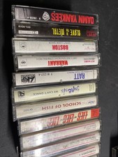 Lot Of 12 Rock Cassettes Lot  3