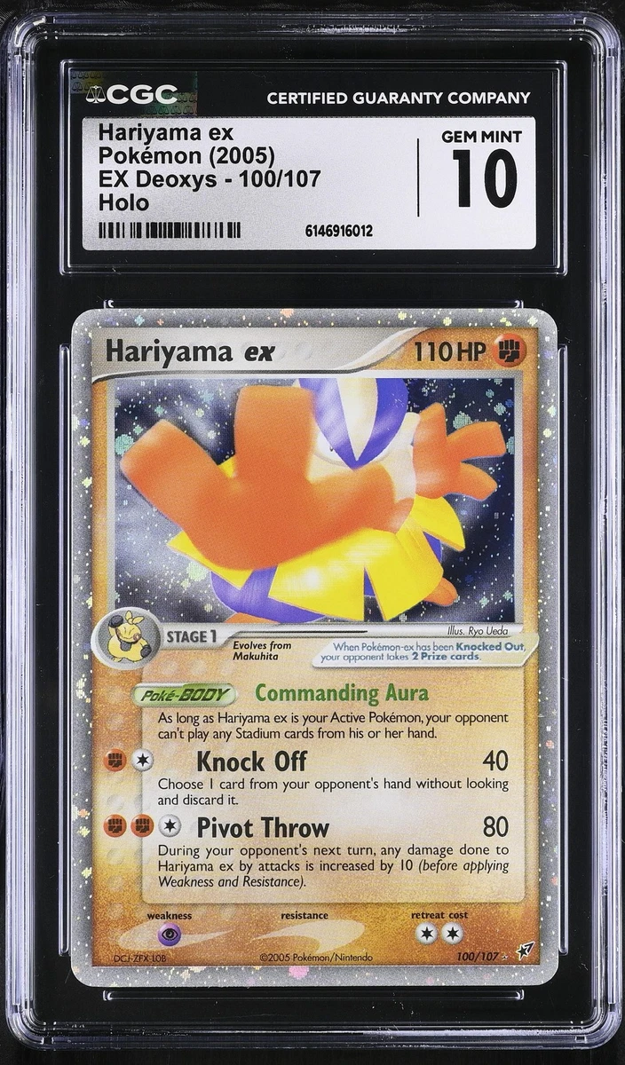 Pokémon TCG EX Deoxys Grade 10 Individual Collectible Card Game