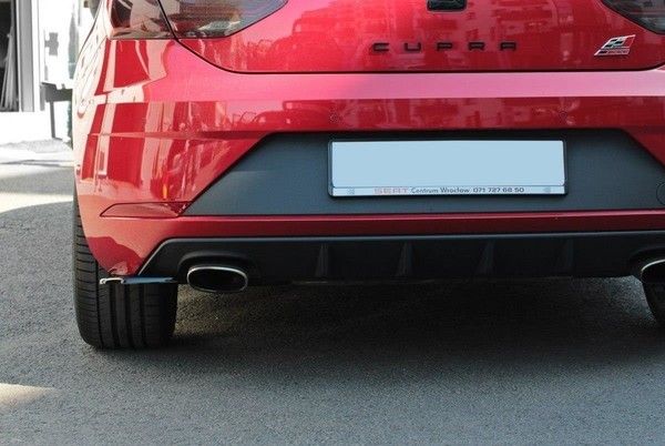 Maxton Design Diffusor Flaps V.1 Passend FüR Seat Leon Cupra Mk3 Fl Hatchback Sc-image