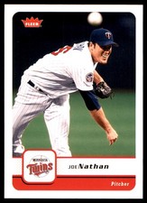 Joe Nathan 2006 Fleer #362 Minnesota Twins MLB READ FREE SHIPPING AutographDen