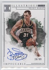 2018-19 Panini Impeccable Illustrious Ink 20/99 Brent Barry #IL-BBY Auto 1ab1