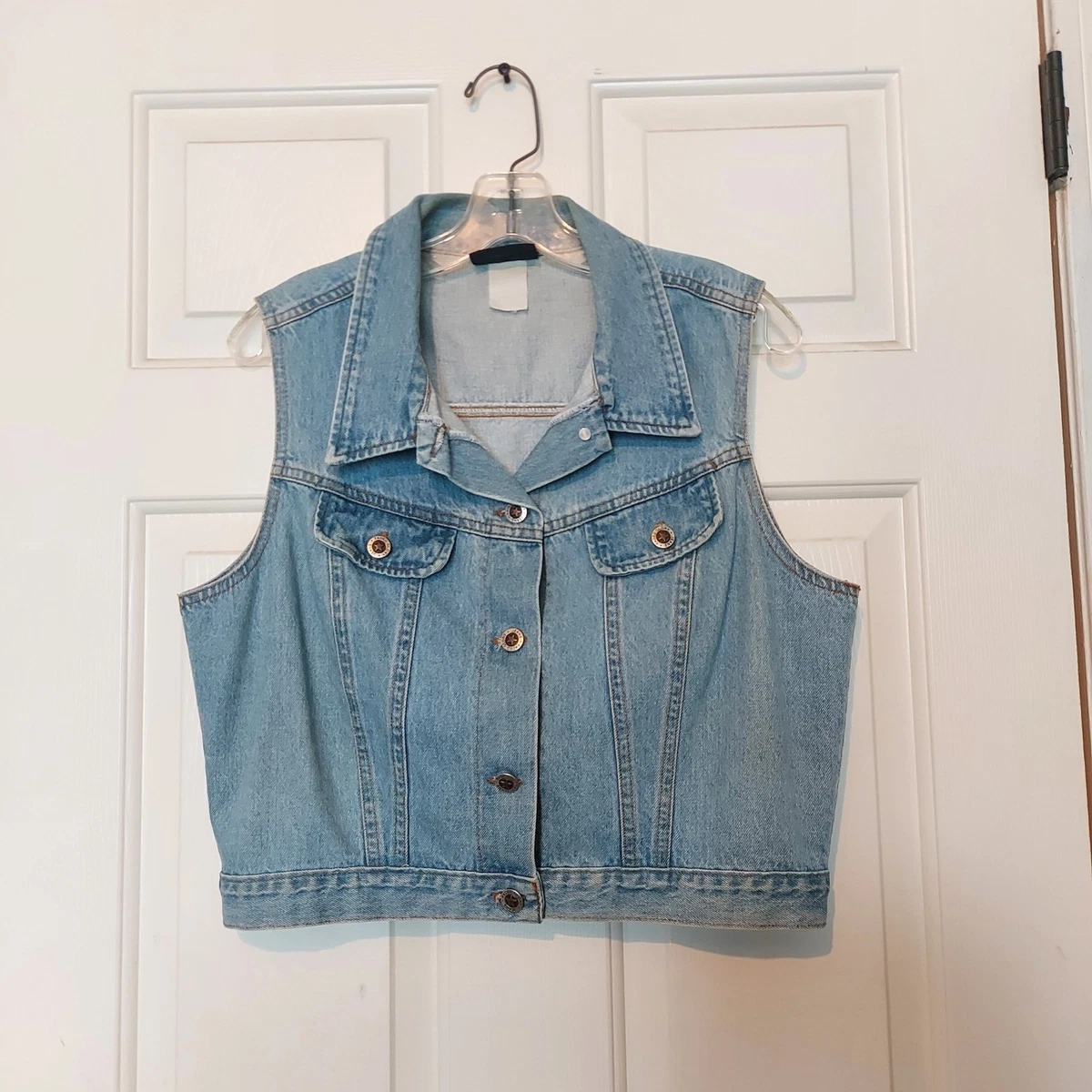 Faded Glory Denim Vests for Women for sale | eBay