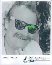 Press Photo: ALEX TAYLOR 8x10 B&W