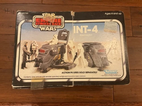 Vintage Star Wars ESB Empire Strikes Back 1981 Int-4 Mini Rig Vehicle With Box