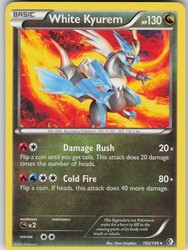 White Kyurem 102/149 Boundaries Crossed