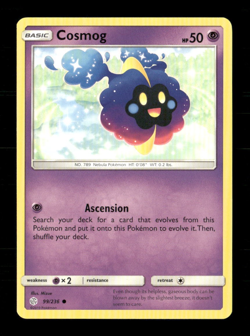 Cosmog 99/236 Cosmic Eclipse NM/M Pokemon