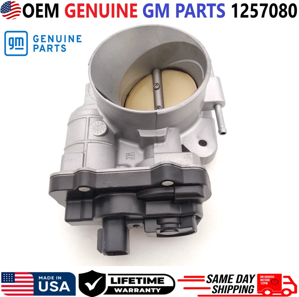Cuerpo de acelerador GM ORIGINAL 2003-2007 Cadillac Chevy GMC Hummer Isuzu, 12570800 Foto 2 de 4