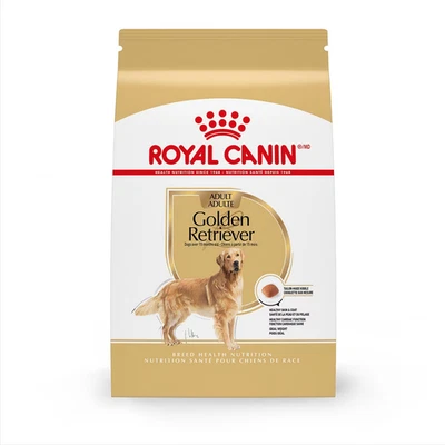Royal Canin Breed Health Nutrition Golden Retriever Adult Dry Dog Food, 30-lb