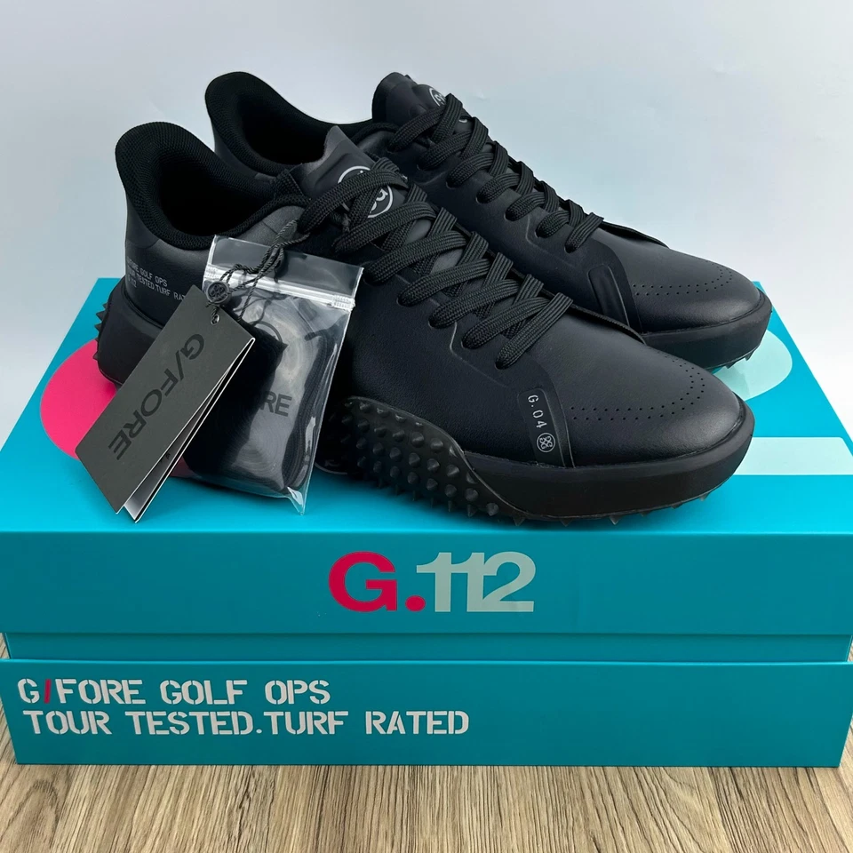 Nuevo con caja-G/Fore Hombres G.112 Zapatos de Golf Negros EE. UU. Talla 10,10.5,11,12 Tenis Foto 4 de 4