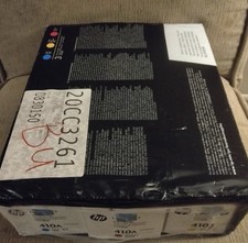 New Authentic HP 410A Toner Cartridge Set 3 Colour CF411A - CF412A - CF413A 