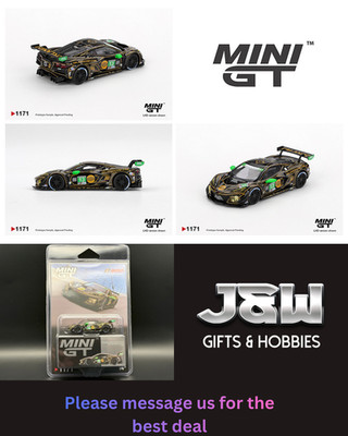 Mini GT Chevrolet Corvette Z06 GT3.R #13 AWA 2025 IMSA Daytona 24 Hrs #1171 1/64