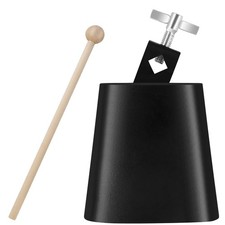 4 inch Metal Steel Cow Bells Noise Makers Hand Percussion Cowbell with Stick ...