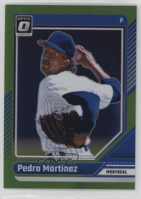 2024 Panini Donruss Optic Lime Green Prizm /149 Pedro Martinez #65 HOF 12zw