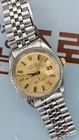 Vintage Rolex Datejust 1603 Champagne Dial Men's Automatic Watch 1971