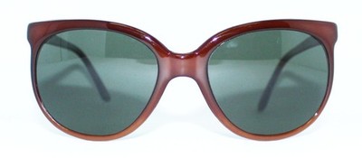 269  Brown Retro VUARNET Vintage 002 Sunglasses Green Lenses PX3000