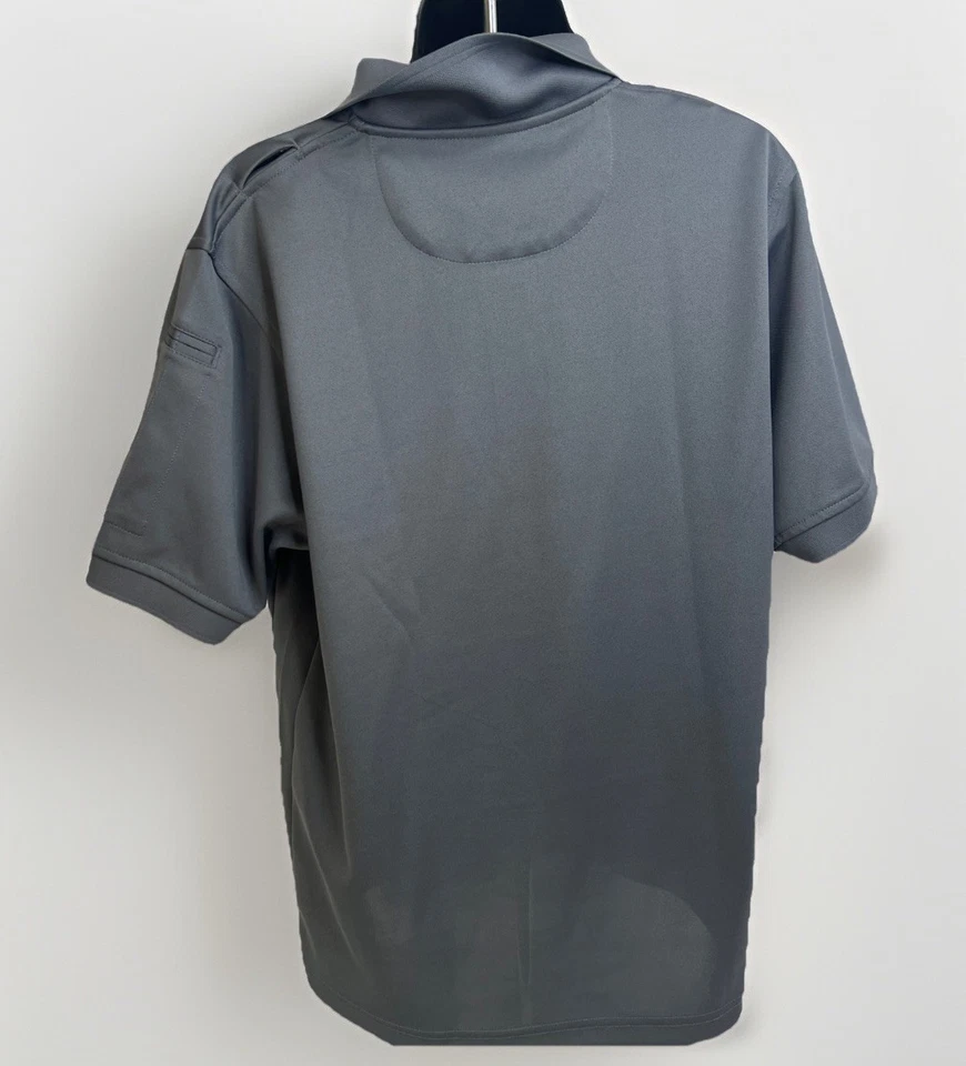 ELBECO Women's UFX Gray Work Polo Size Large Training Shirt Law Enforcement EMT - Image 4 of 4