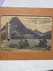 Rare Vintage 1920s Atlantic Motor Oil Gasoline Akron PA Advertising Thermometer