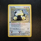 Pokemon Card - Snorlax Jungle Set Holo 11/64 WOTC Vintage 1st Edition