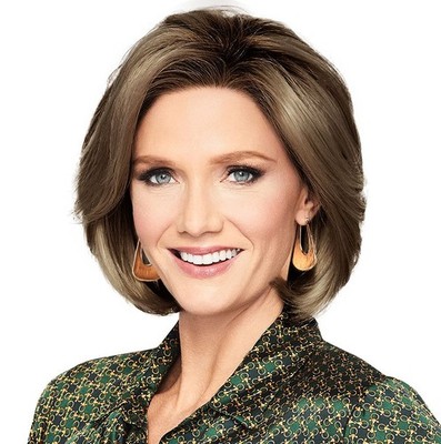 Gabor Epic Wig GL10-14 Walnut Color Average Size by Hairuwear Hand-Tied Top