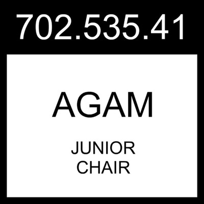 IKEA AGAM Junior Chair Black  702.535.41