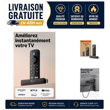 Amazon Fire TV Stick HD (dernier modèle), gratuit et en direct, NOIR