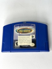 Tony Hawk’s Pro Skater (Nintendo 64, 1997) N64 Authentic Cartridge Only Tested