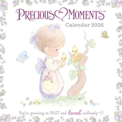 Carousel Calendars,  Precious Moments 2026 Mini Wall Calendar, 7'' X 7'', 16-Mon